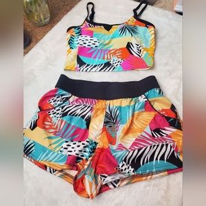 2 ps Swimming suit top L, shorts M, Zx Sport